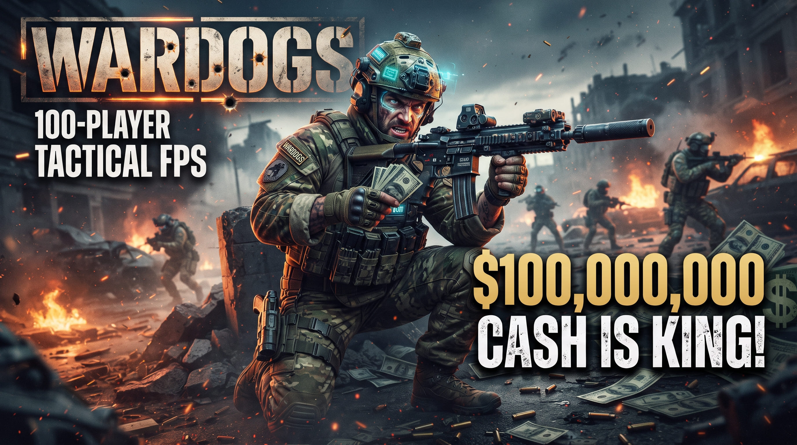 WARDOGS Early Access Review: 100-Player Tactical FPS Where Cash Is King