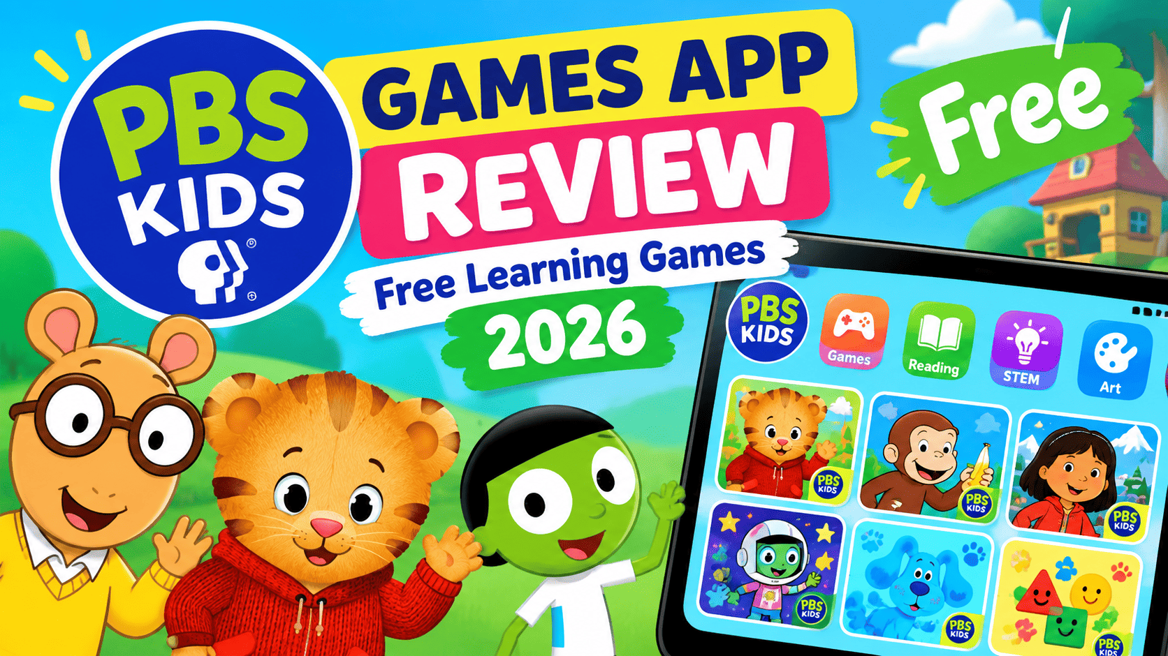 PBS KIDS Games App Review: Free Learning Games 2026